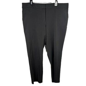 Ann Taylor Factory Curvy Grey Trouser Slacks Career Wear Women's Size 16 EUC